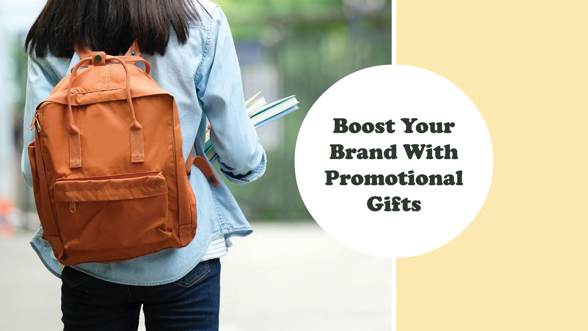 Boost your brand with promotional gifts