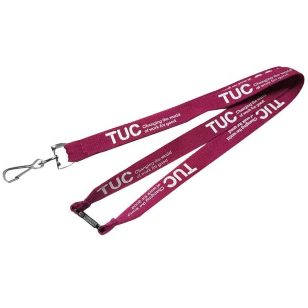 Eco Friendly Bamboo lanyard - Purple