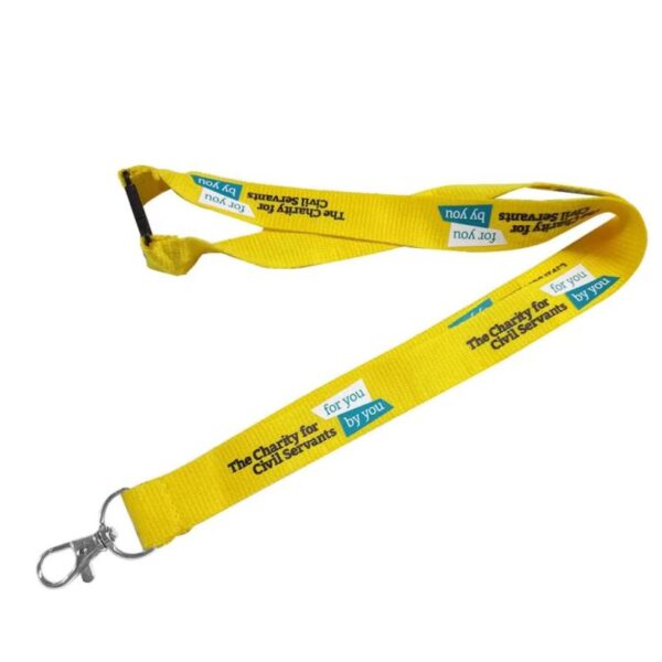 Eco Friendly Bamboo lanyard - Yellow