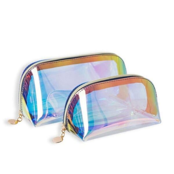 Holographic TPU Makeup Bag