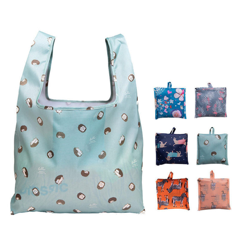 Reusable foldable shopping bags (3)