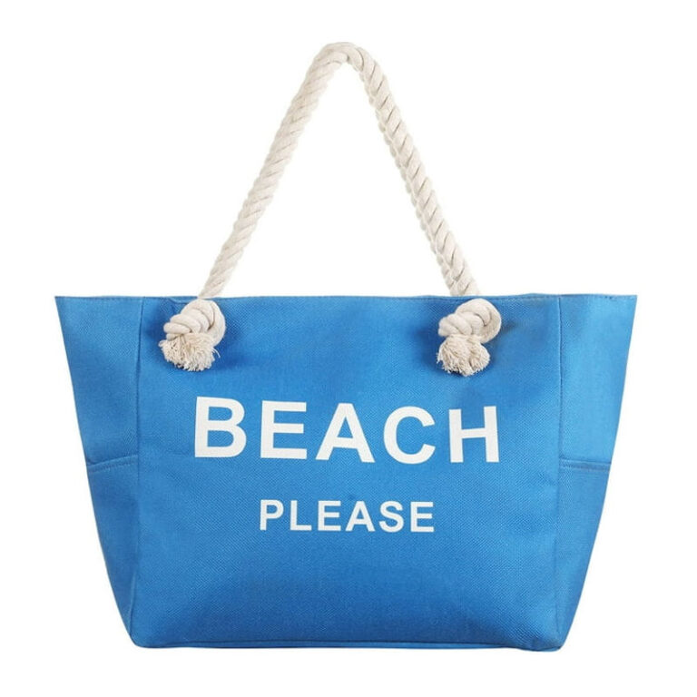 Canvas Beach bag withInner Pockets (2)