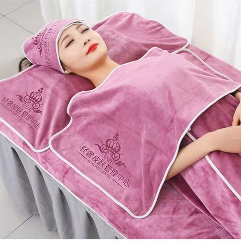 Beauty Towel Sets with Embroidered Logo