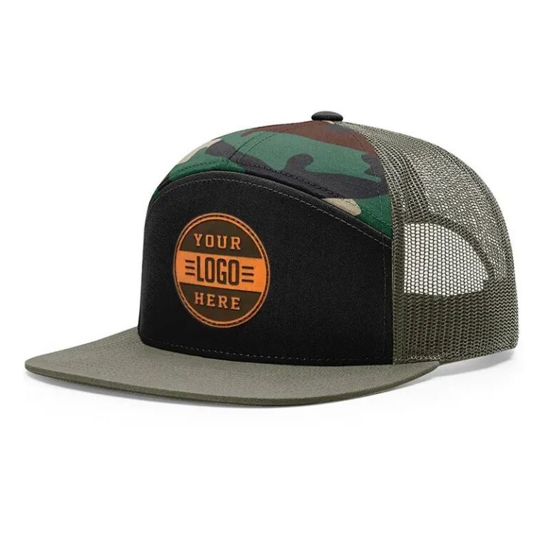 Camo Mesh Snapback Hat