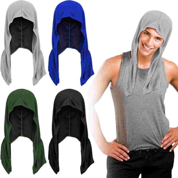 Custom Cooling Hoodie Towel