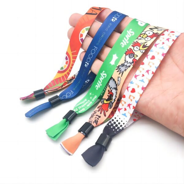 Dye sublimation wristband