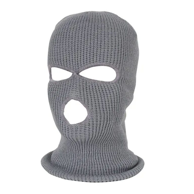 Knitted 3 Hole Balaclava