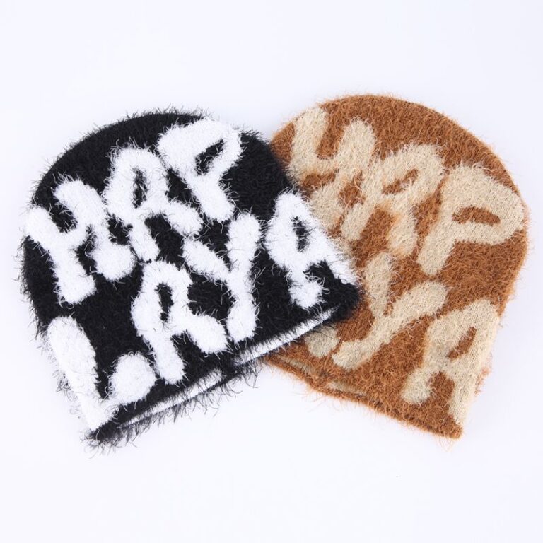 Winter Mohair Beanies Cap